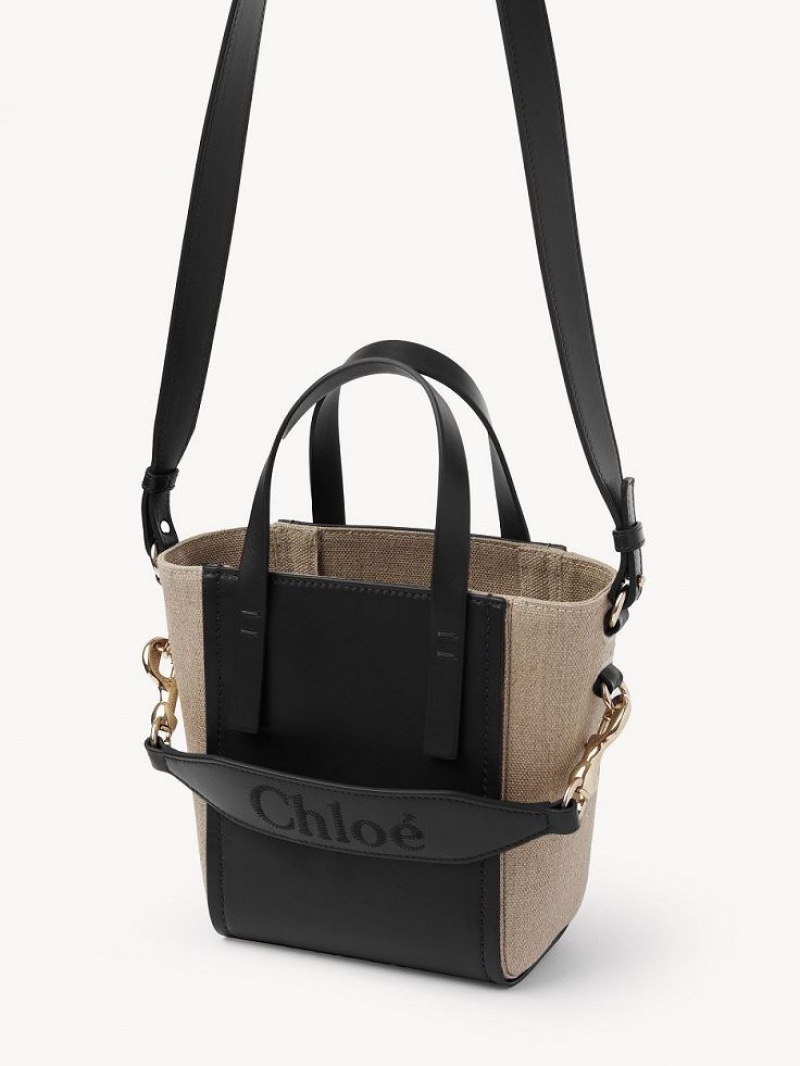 Chloe Sense Small Tote Veske Svarte | CHE-SR13286