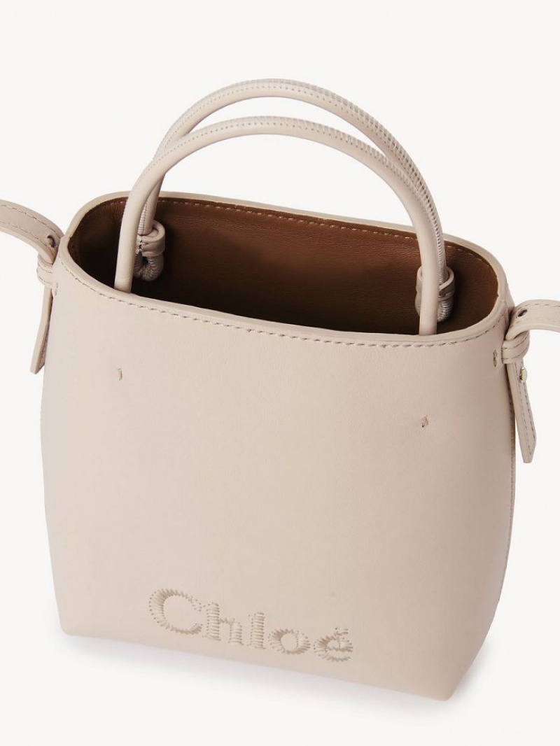 Chloe Sense Tote Mini Vesker Rosa | CHE-SR13719