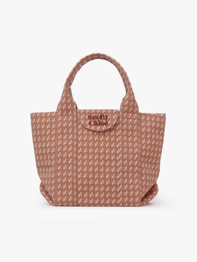 Chloe Small Laetizia Tote Veske Oransje | CHE-SR14702