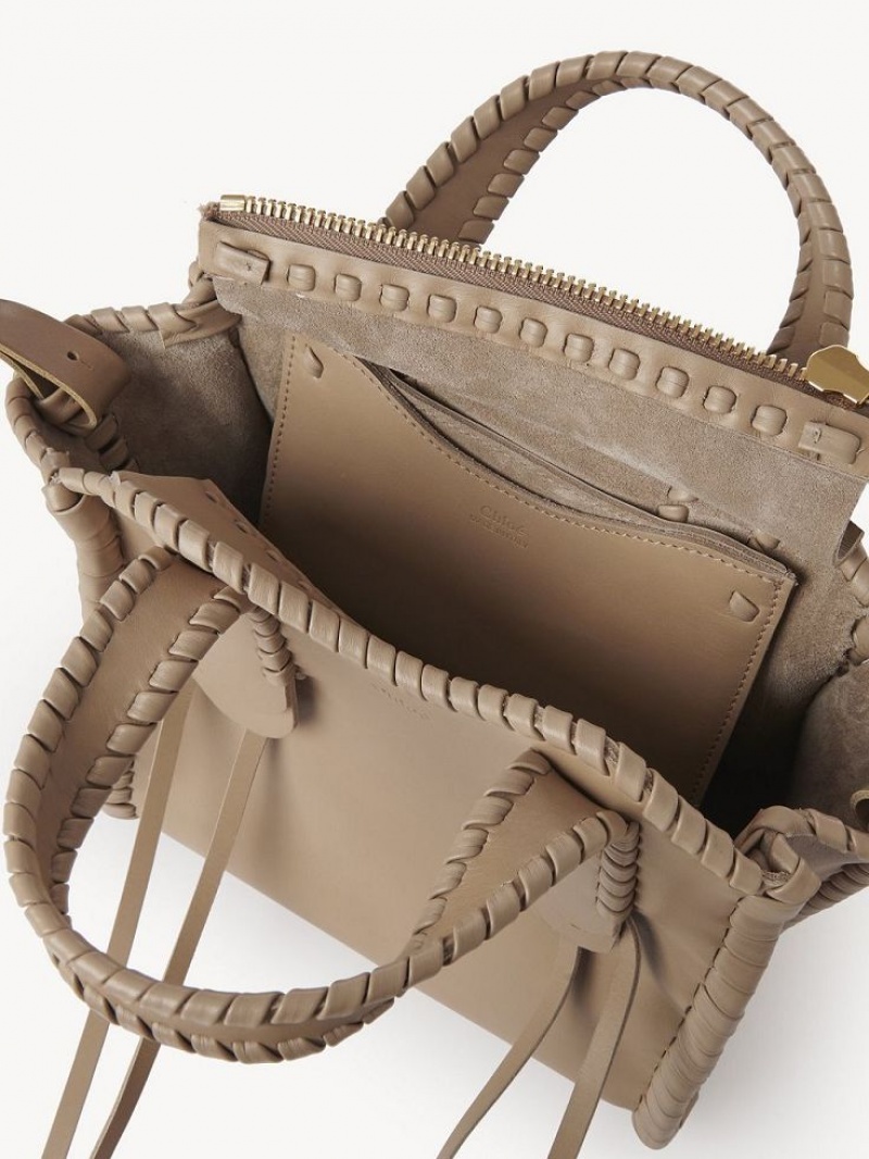 Chloe Small Mony Tote Veske Brune | CHE-SR13400