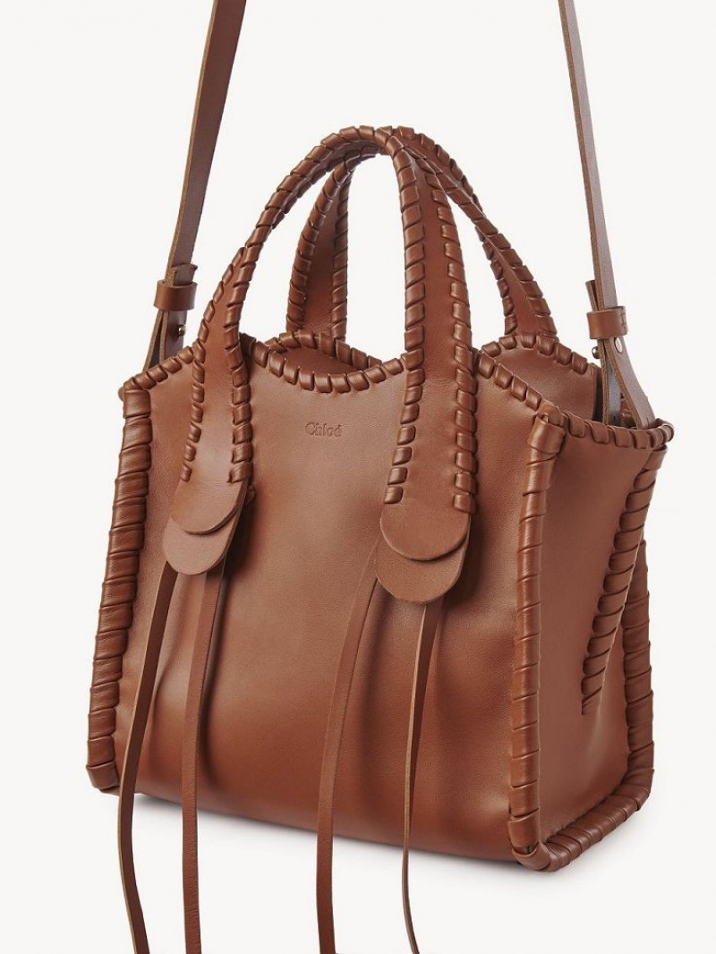 Chloe Small Mony Tote Veske Brune | CHE-SR13310