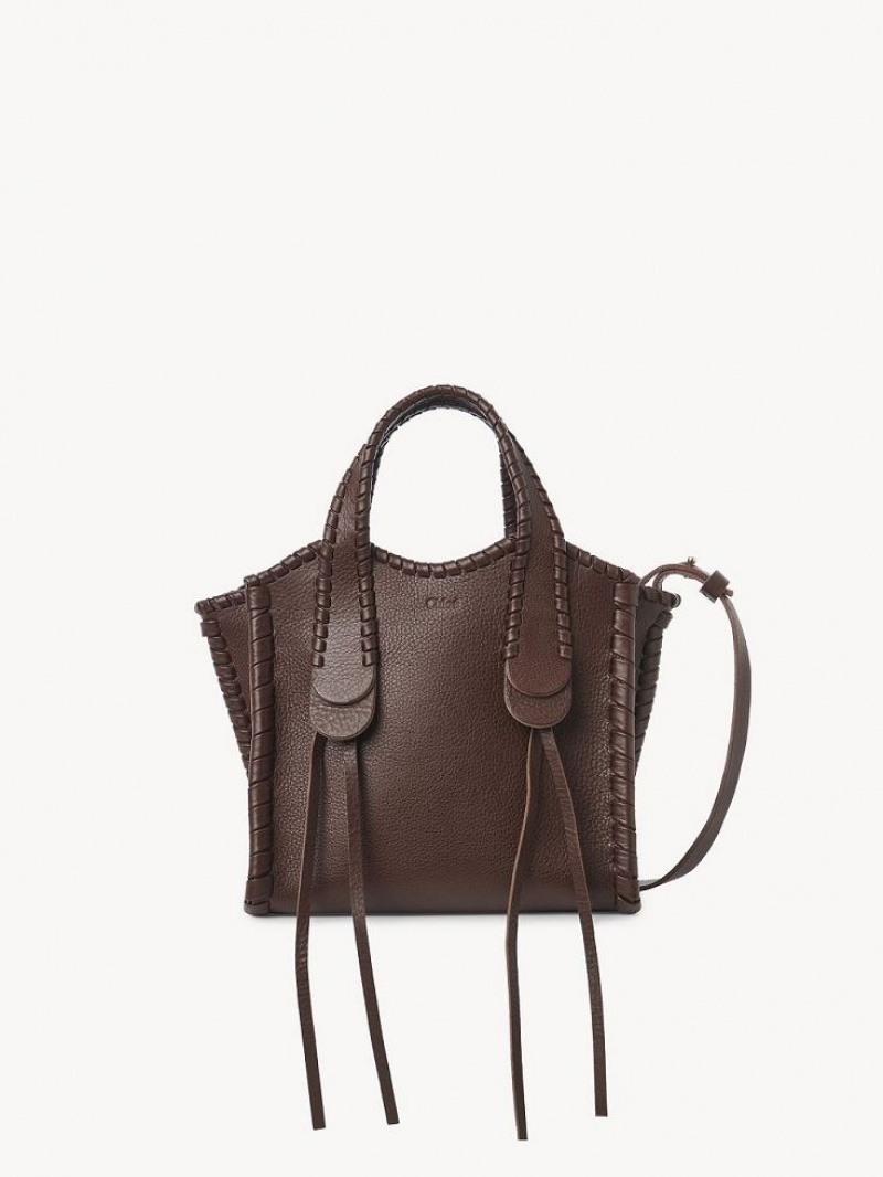 Chloe Small Mony Tote Veske Sjokolade | CHE-SR13379