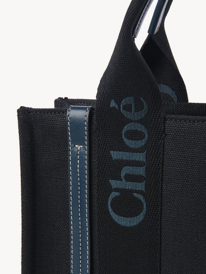 Chloe Small Woody Crossbody Veske Svarte Grønn | CHE-SR13570