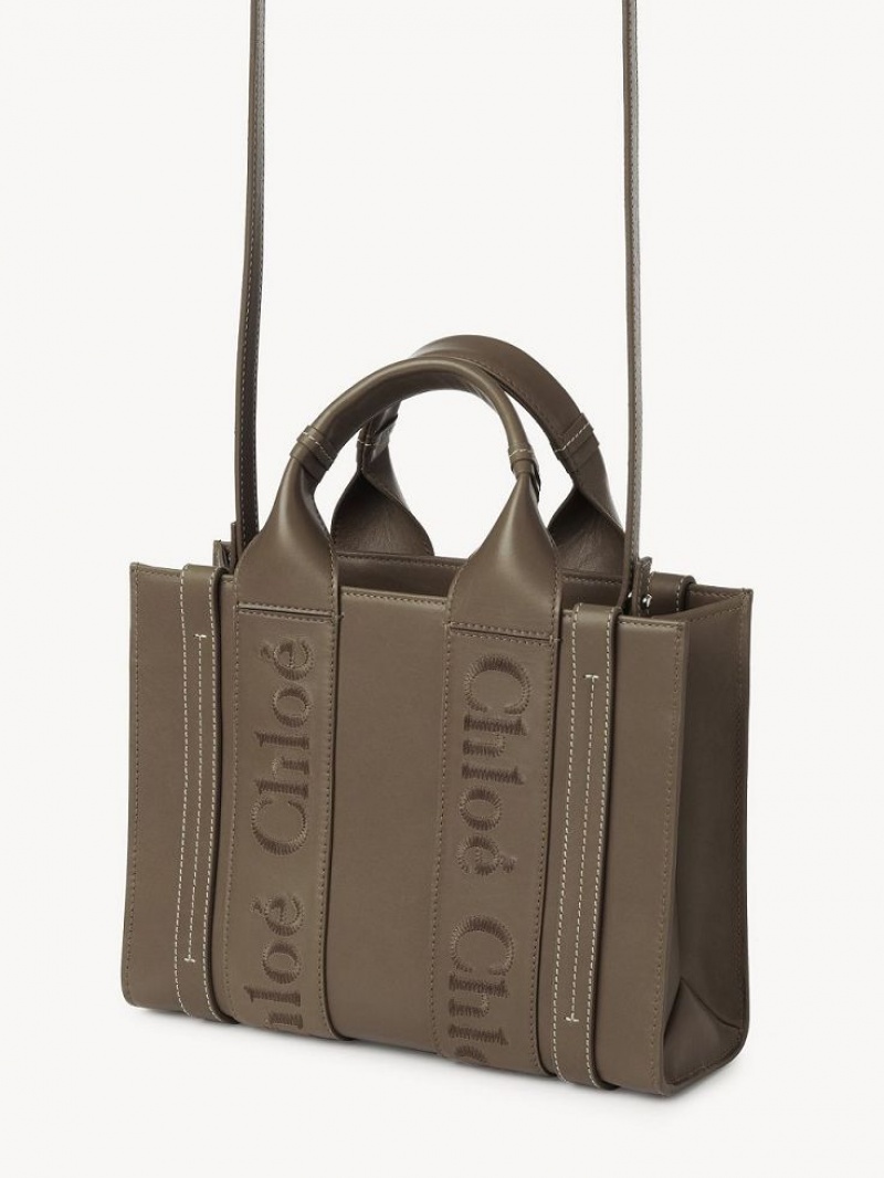 Chloe Small Woody Tote Veske Grønn | CHE-SR13339