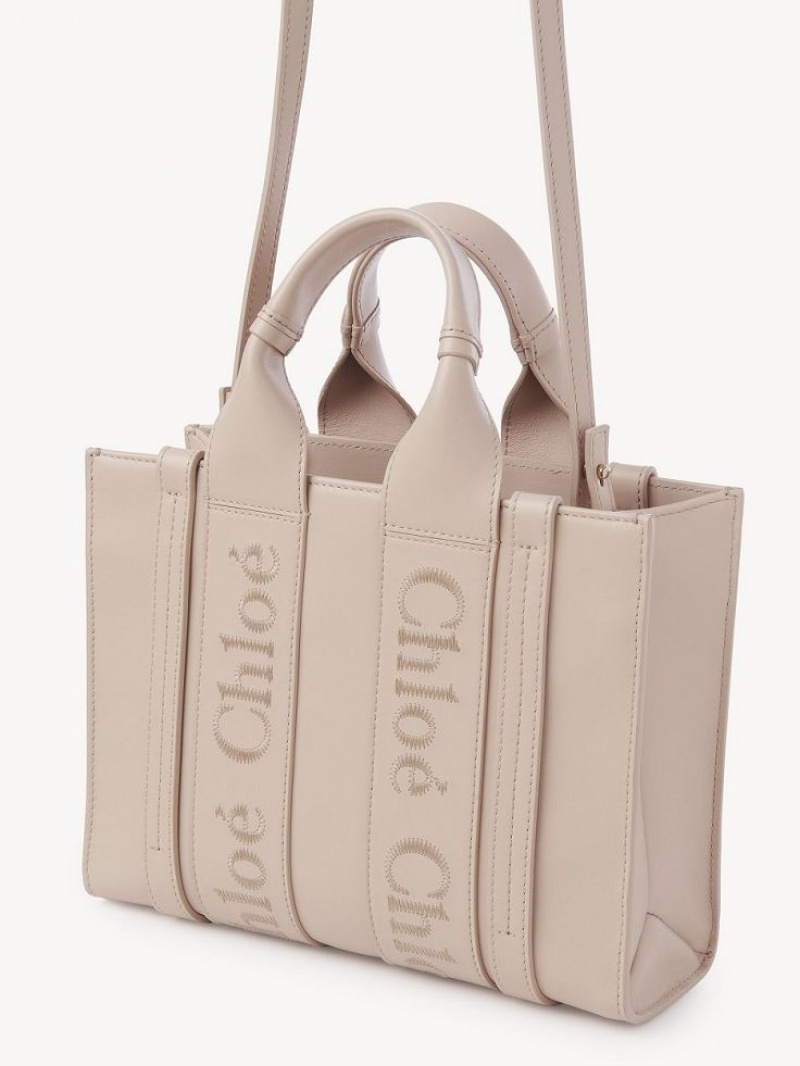 Chloe Small Woody Tote Veske Rosa | CHE-SR13374