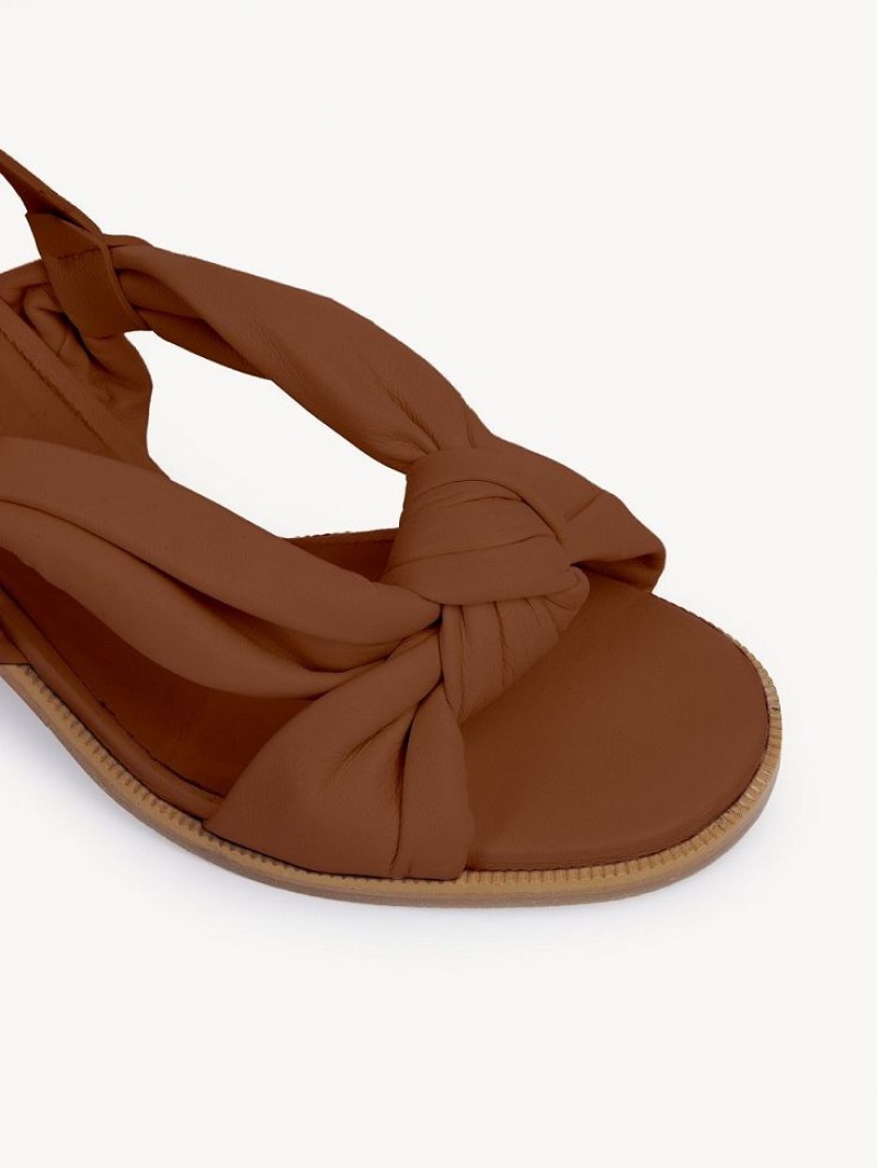 Chloe Spencer Sandaler Brune | CHE-SR14822