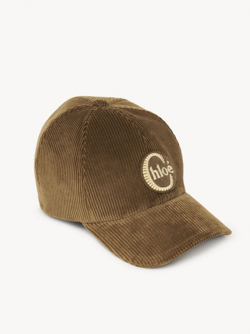 Chloe Swing Caps Olivengrønne Brune | CHE-SR14469