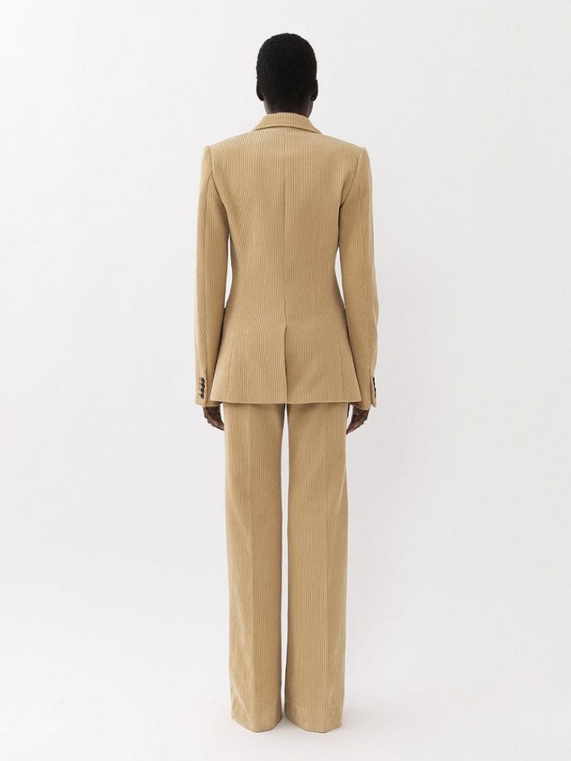 Chloe Tailored Bukse Beige | CHE-SR14014