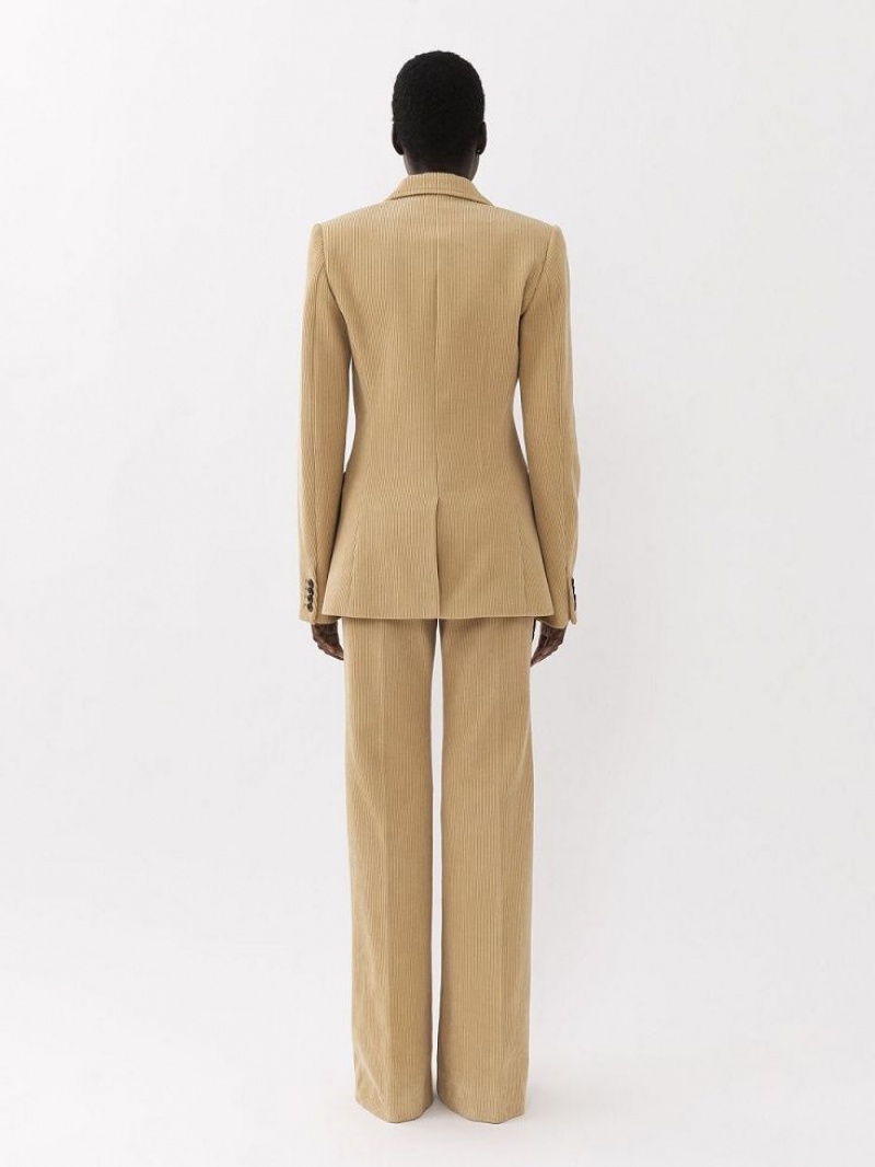 Chloe Tailored Drakter Beige | CHE-SR14056