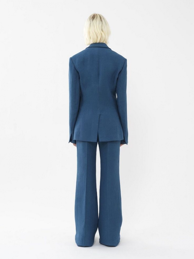 Chloe Tailored Jakker Blå | CHE-SR13794