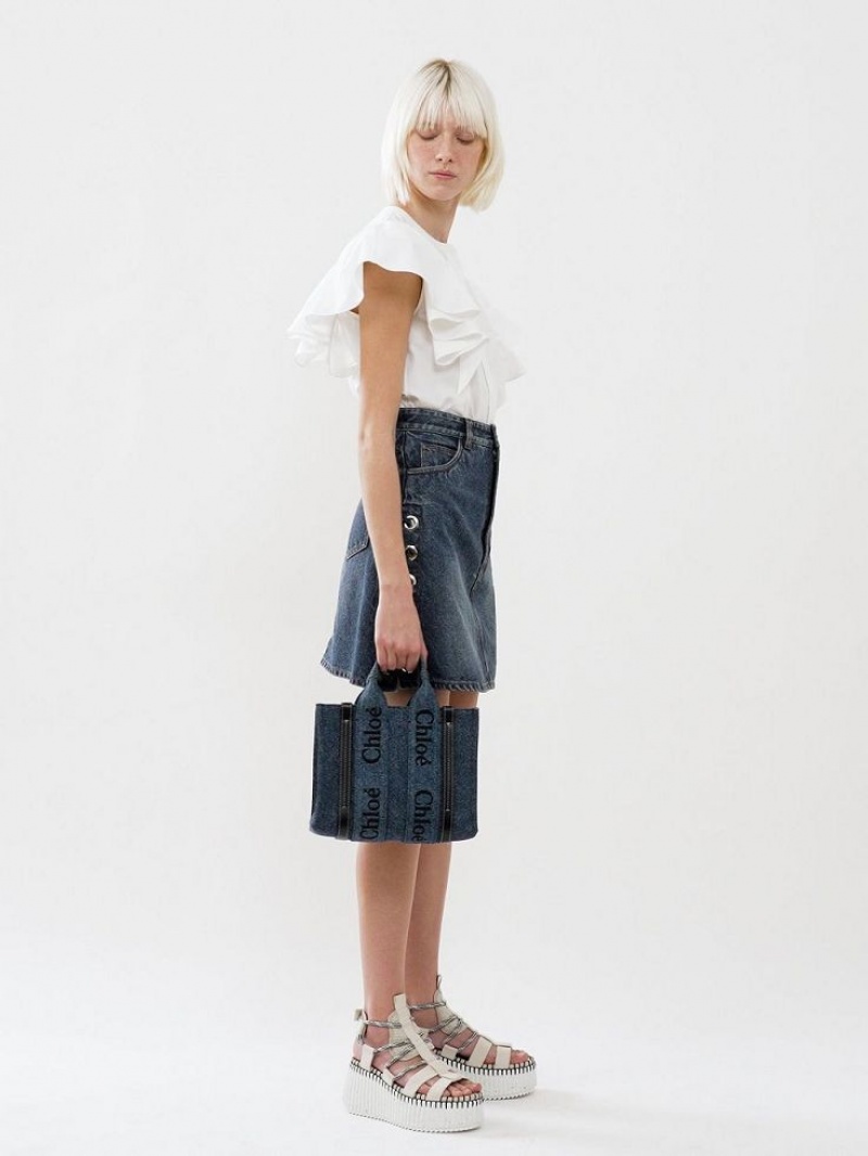 Chloe Tailored Shorts Hvite | CHE-SR14009