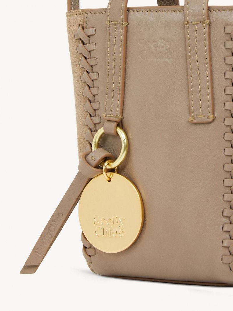 Chloe Tilda Mini Tote Veske Grå | CHE-SR14707