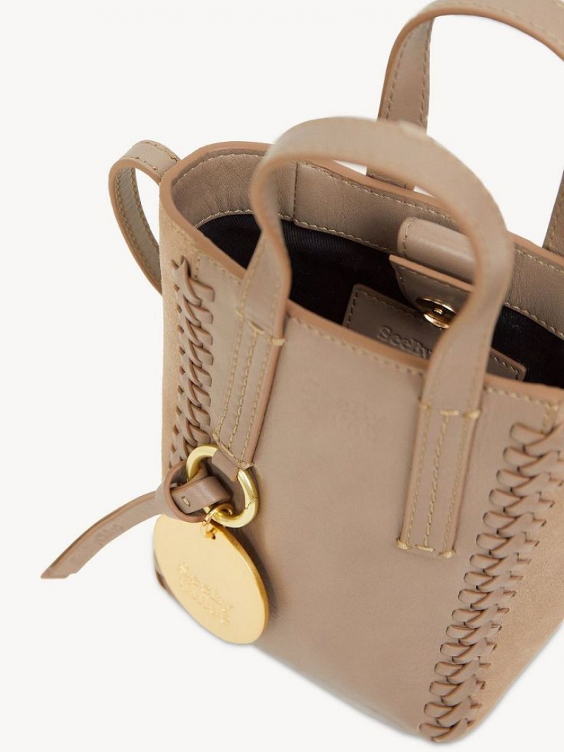 Chloe Tilda Mini Tote Veske Grå | CHE-SR14707