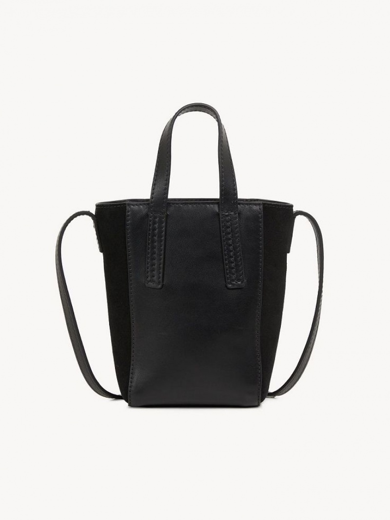 Chloe Tilda Mini Tote Veske Svarte | CHE-SR14708