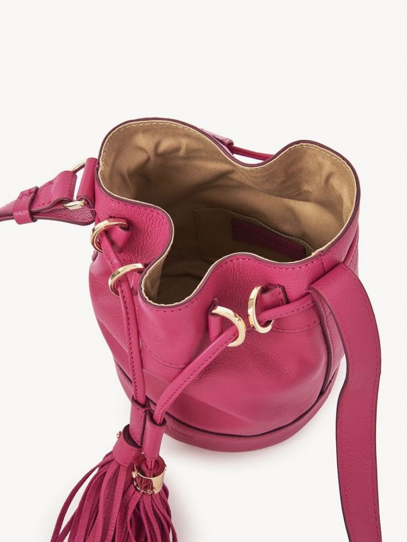 Chloe Vicki Small Bucket Skulderveske Rosa | CHE-SR14610