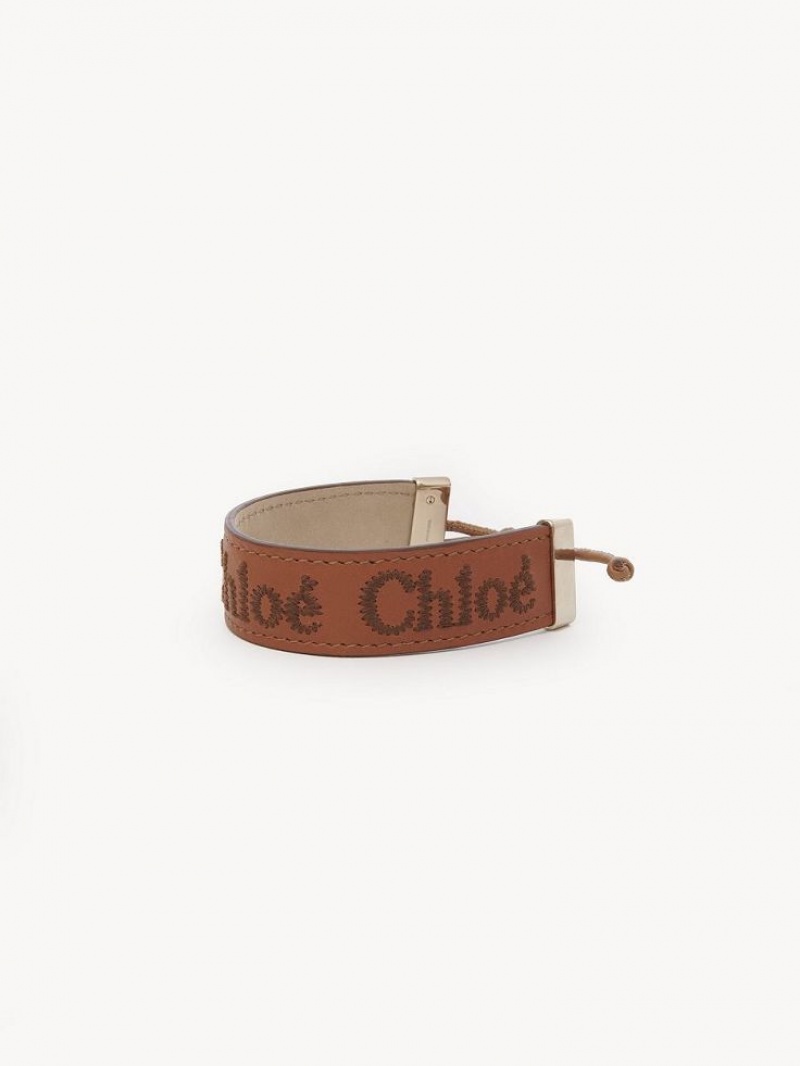 Chloe Woody Armbånder Brune | CHE-SR14439