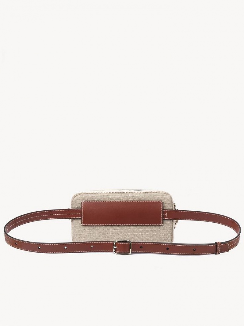 Chloe Woody Belt Crossbody Veske Brune | CHE-SR13607