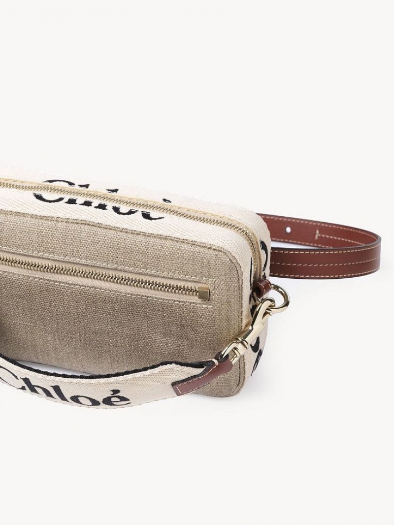 Chloe Woody Belt Crossbody Veske Brune | CHE-SR13607