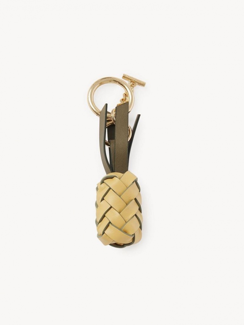 Chloe Woven Pineapple Kjede Grønn | CHE-SR14941