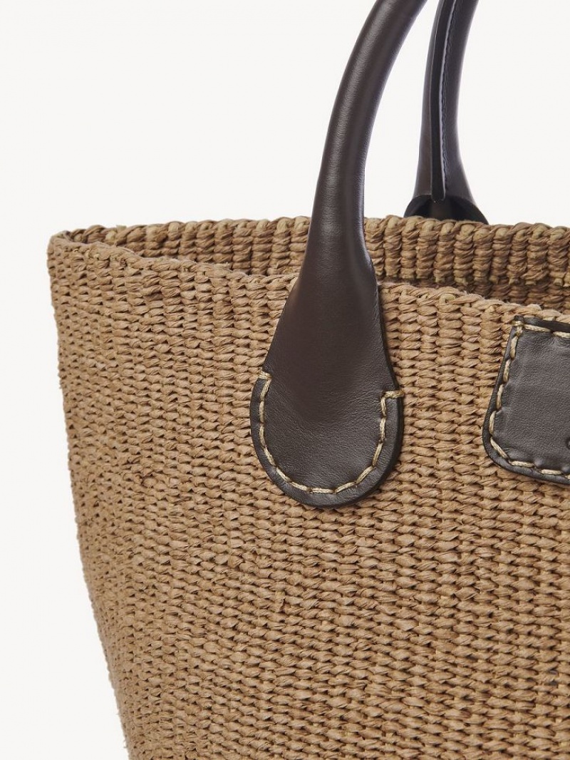 Chloe X Eres Palma Large Baskets Brune | CHE-SR13640