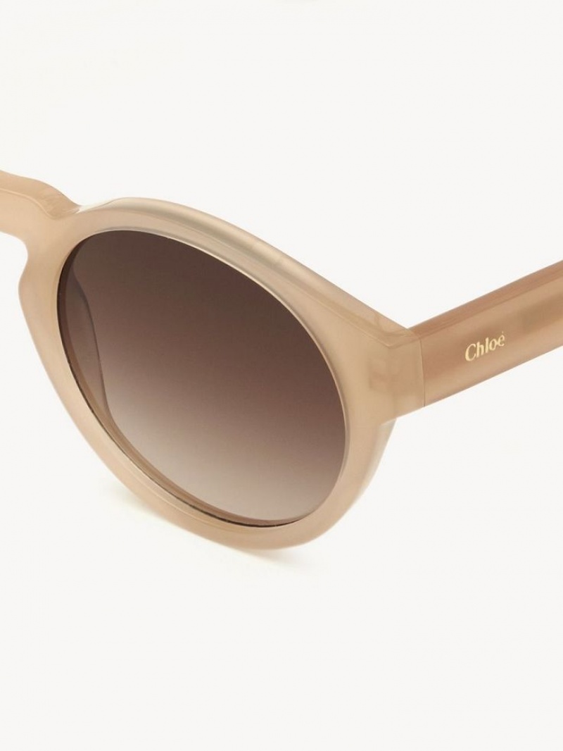 Chloe Xena Solbriller Beige | CHE-SR14514